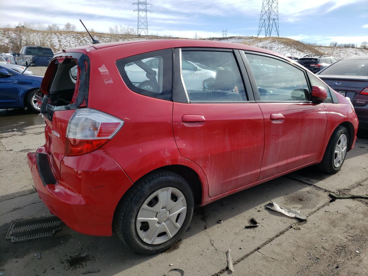 Photo 4 from auction – 2012 HONDA FIT with VIN JHMGE8H30CS008541