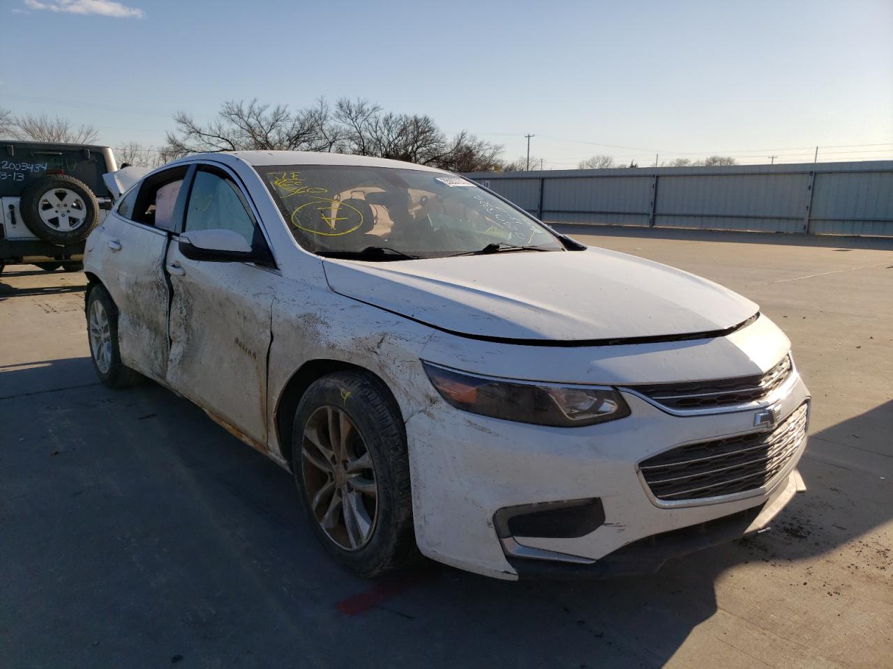 CHEVROLET MALIBU LT 2017 with VIN 1G1ZE5ST0HF174617 - Photo from auction