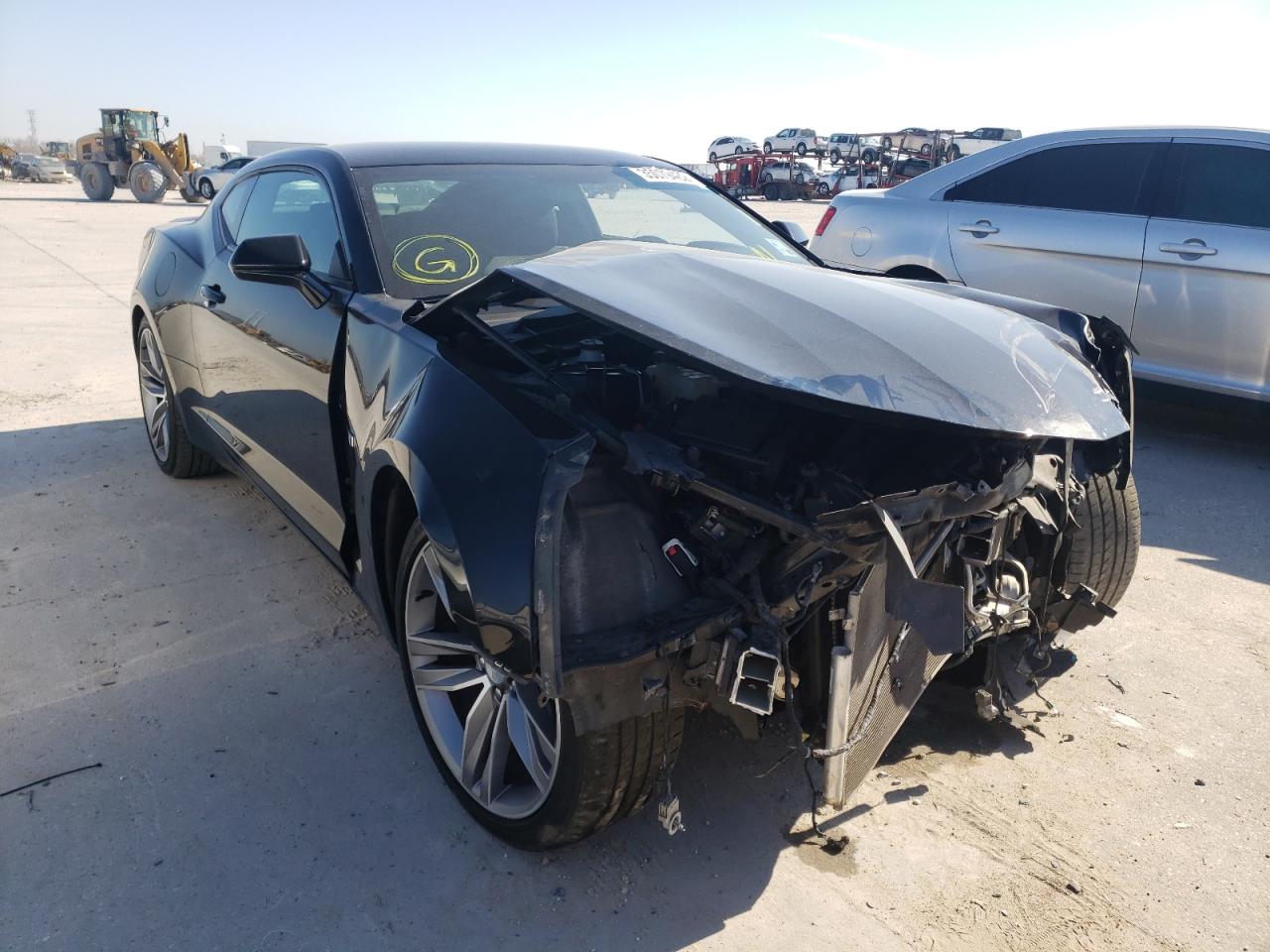 CHEVROLET CAMARO LT 2018 with VIN 1G1FB1RS7J0152415 - Photo from auction