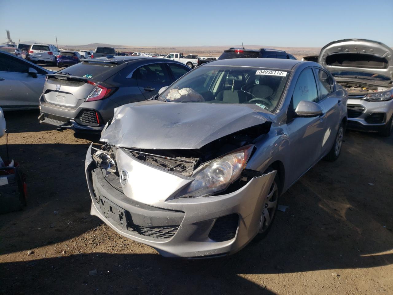 Photo 2 from auction – 2012 MAZDA 3 I with VIN JM1BL1UF4C1522990