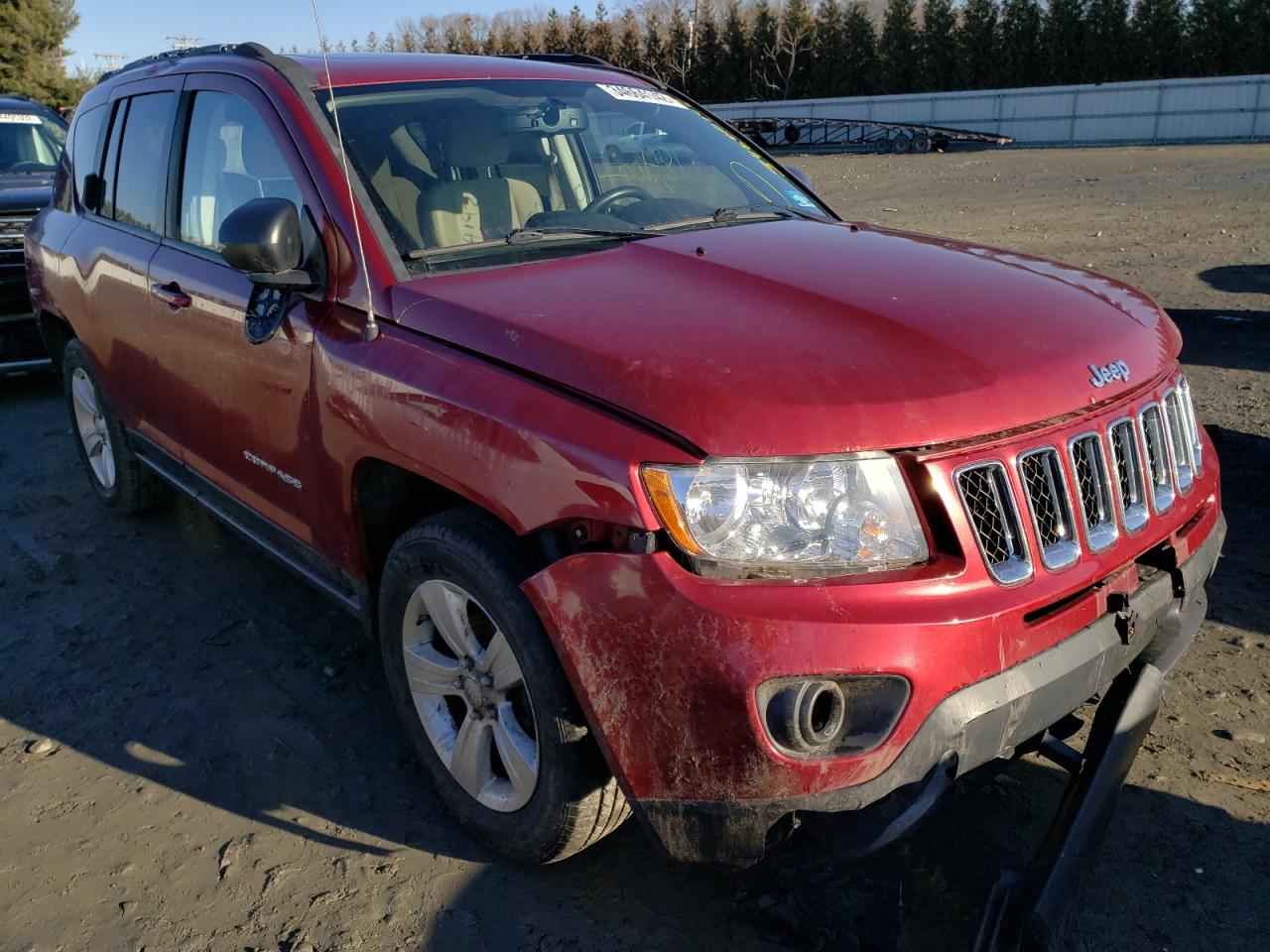 JEEP COMPASS LA 2012 with VIN 1C4NJDEB8CD572550 - Photo from auction