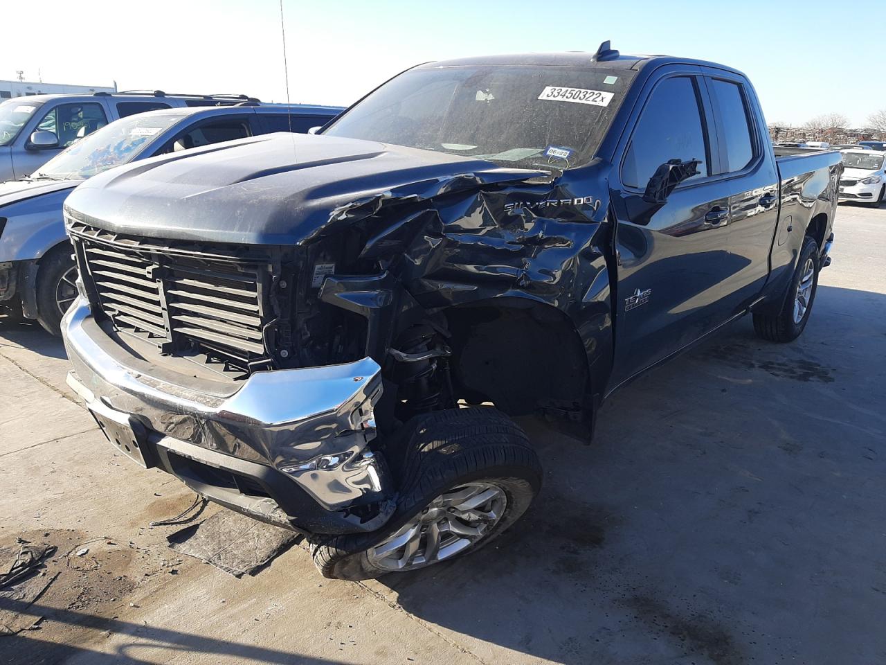 Photo 2 from auction – 2019 CHEVROLET SILVERADO with VIN 1GCRWCEK5KZ249720