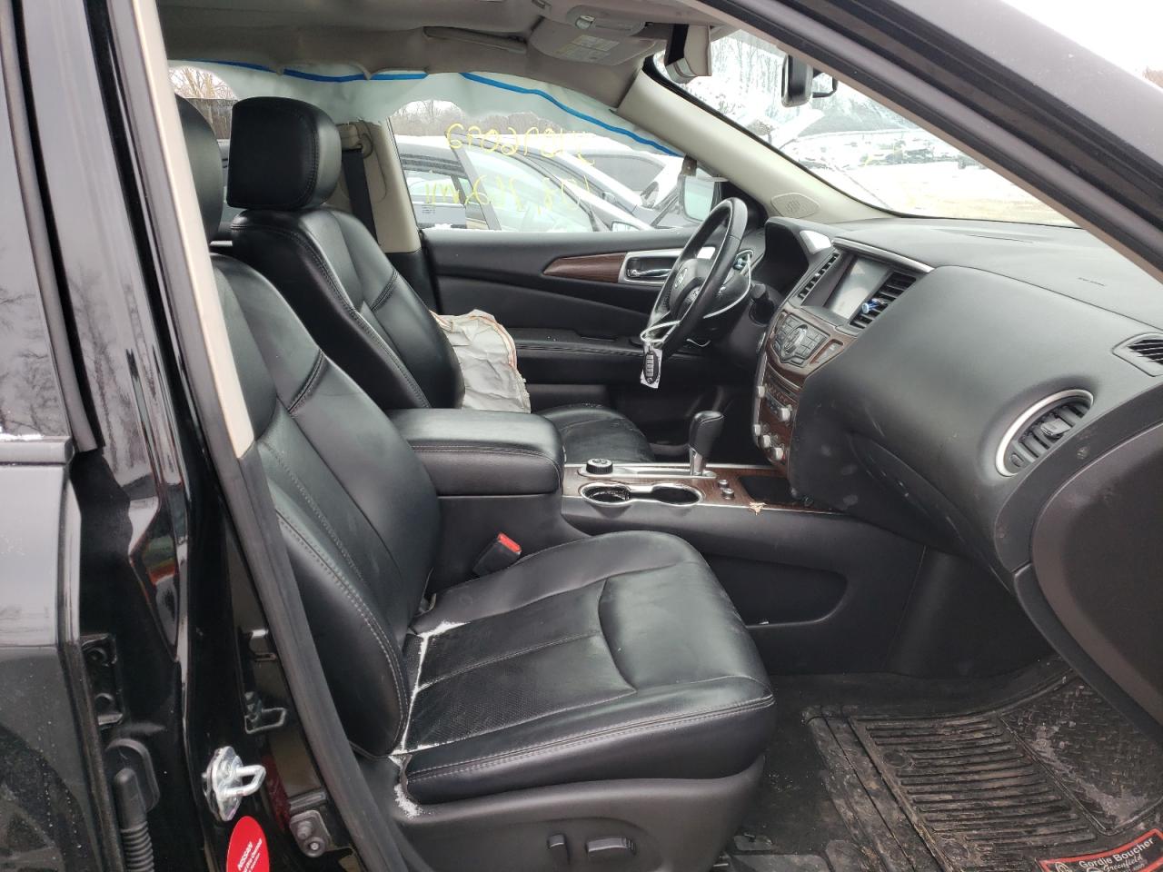 Photo 5 from auction – 2017 NISSAN PATHFINDER with VIN 5N1DR2MM9HC639788