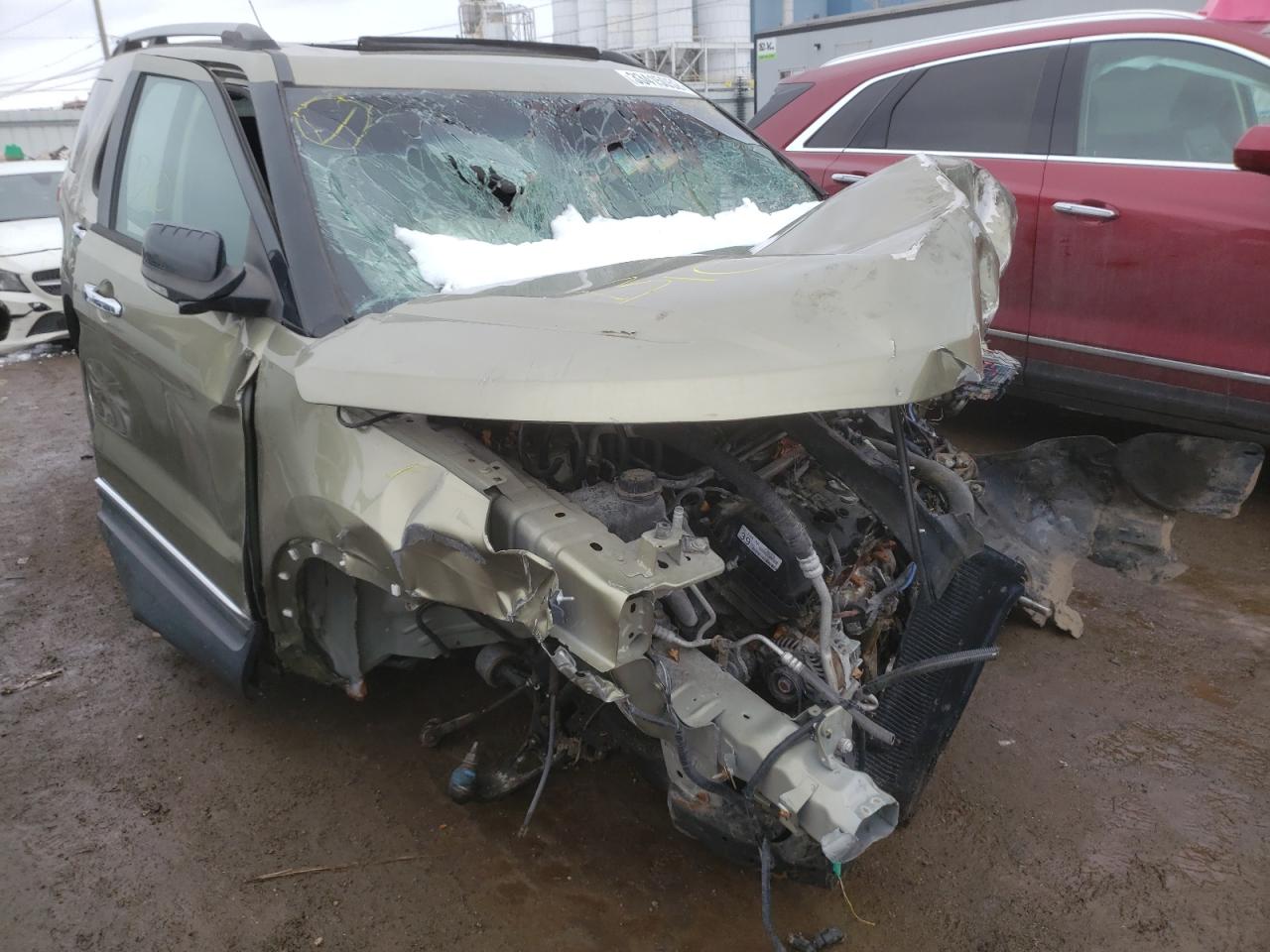 FORD EXPLORER X 2013 with VIN 1FM5K8D80DGB57535 - Photo from auction