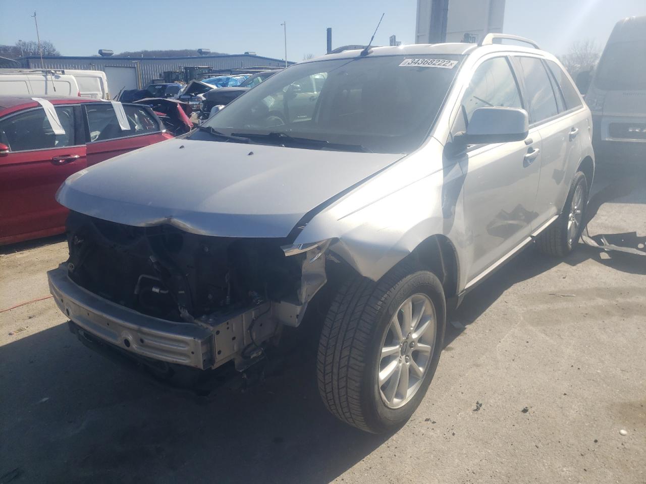 Photo 2 from auction – 2009 FORD EDGE SEL with VIN 2FMDK38C69BA81900