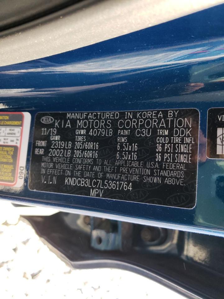 Photo 10 from auction – 2020 KIA NIRO LX with VIN KNDCB3LC7L5361764