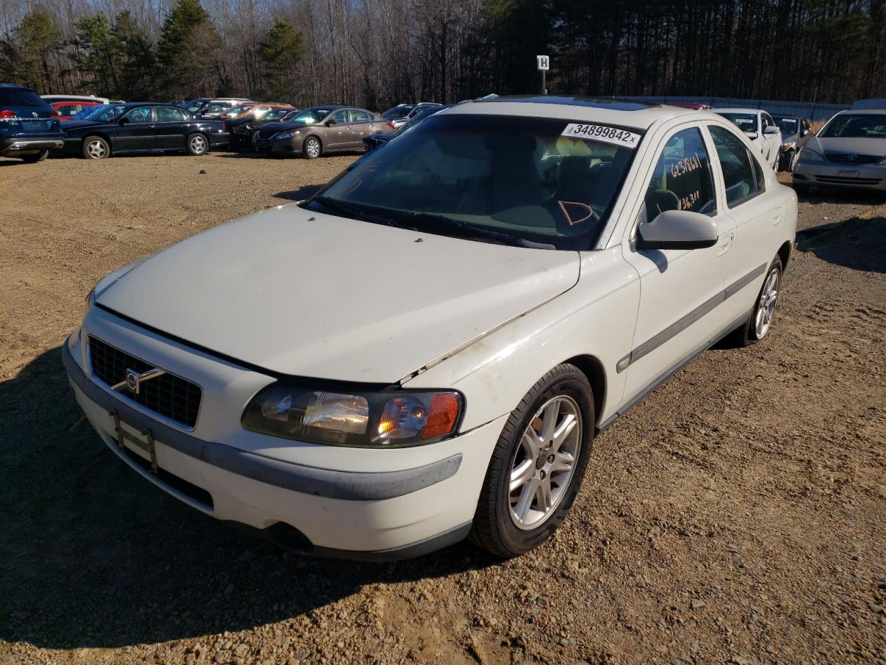 Photo 2 from auction – 2002 VOLVO S60 with VIN YV1RS61R322189178
