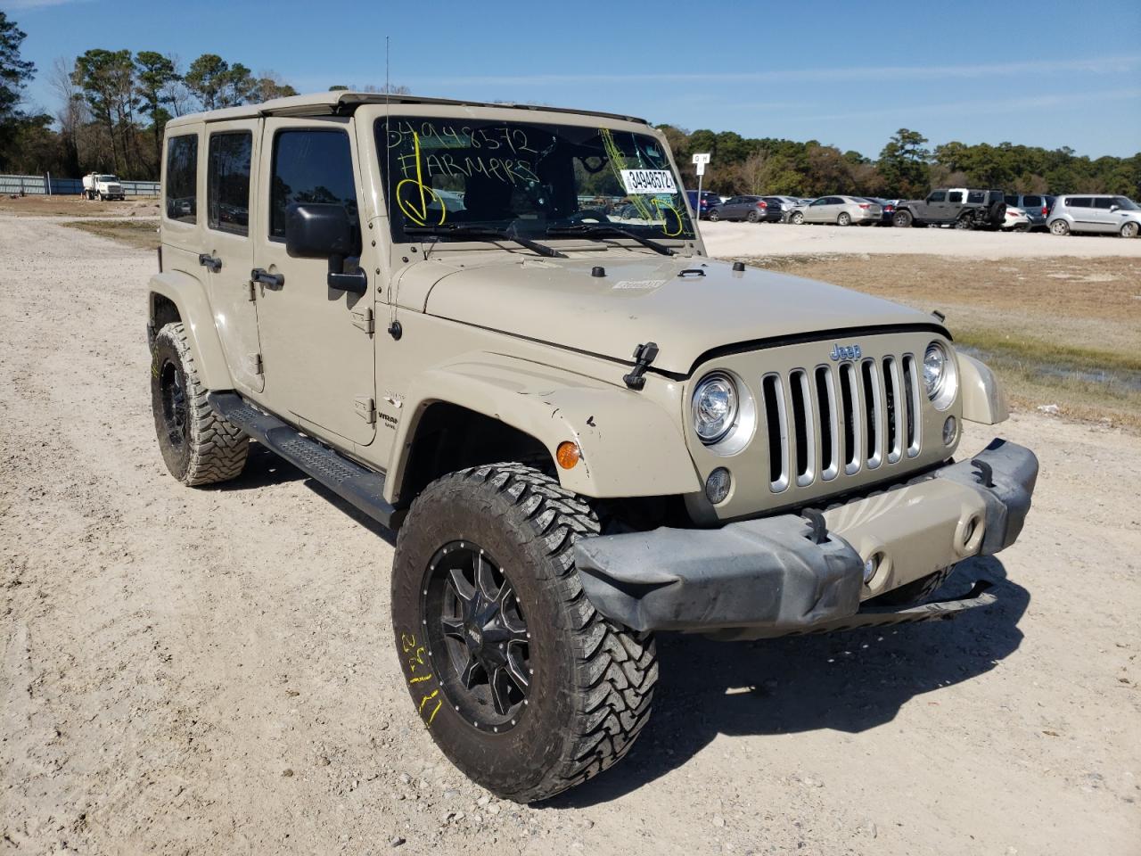 JEEP WRANGLER U 2017 with VIN 1C4BJWEG7HL737947 - Photo from auction