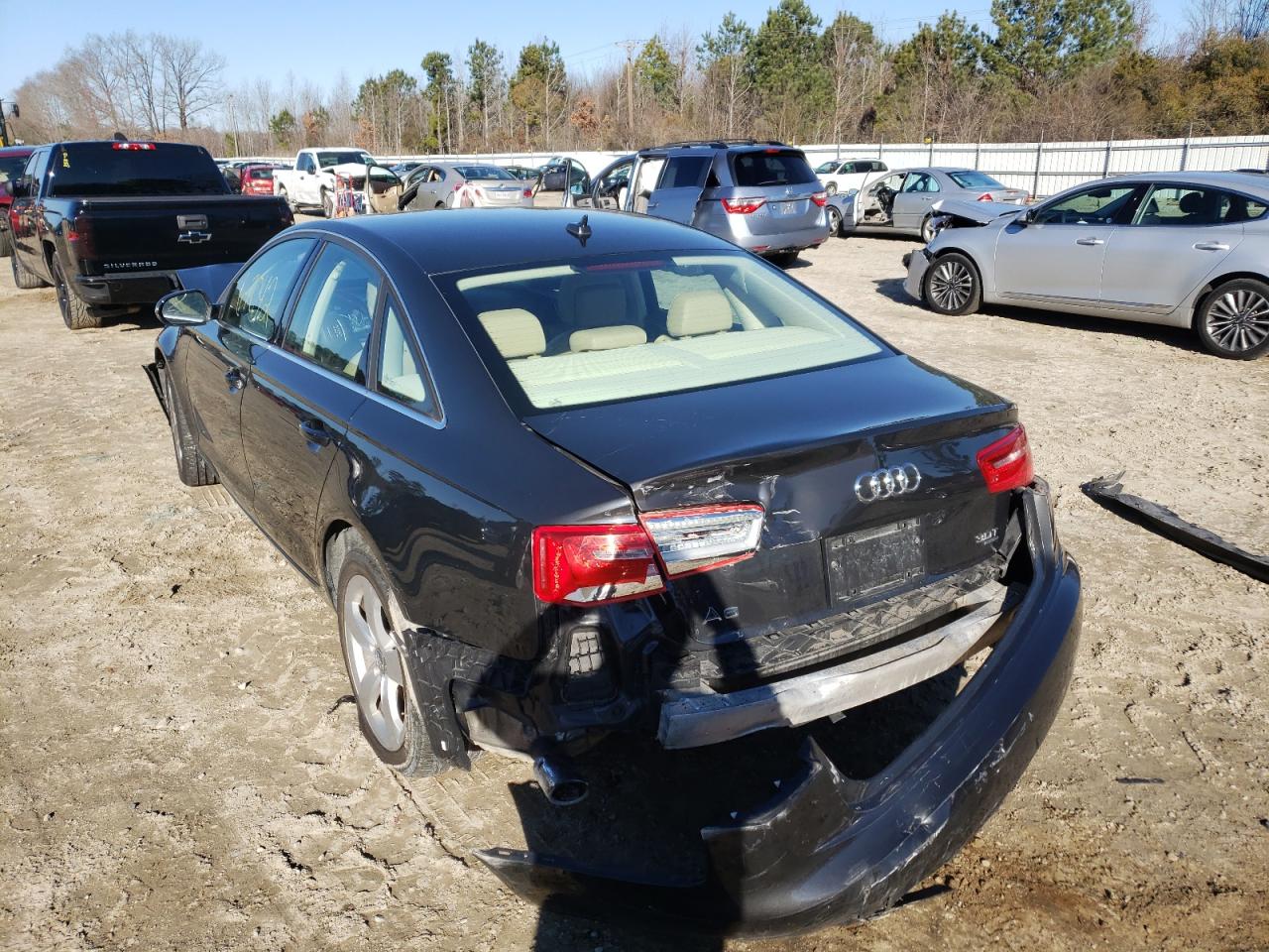 Photo 3 from auction – 2012 AUDI A6 PREMIUM with VIN WAUGGAFC0CN070328