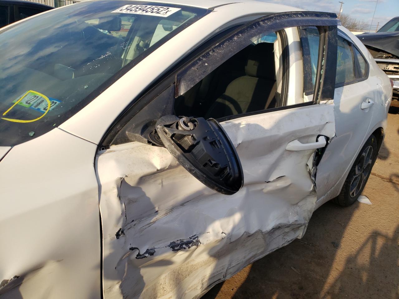 Photo 9 from auction – 2020 KIA FORTE FE with VIN 3KPF24AD5LE237950