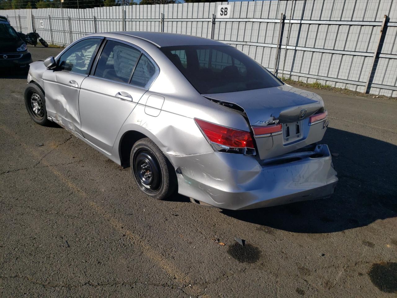 Photo 3 from auction – 2012 HONDA ACCORD LX with VIN 1HGCP2F38CA138472