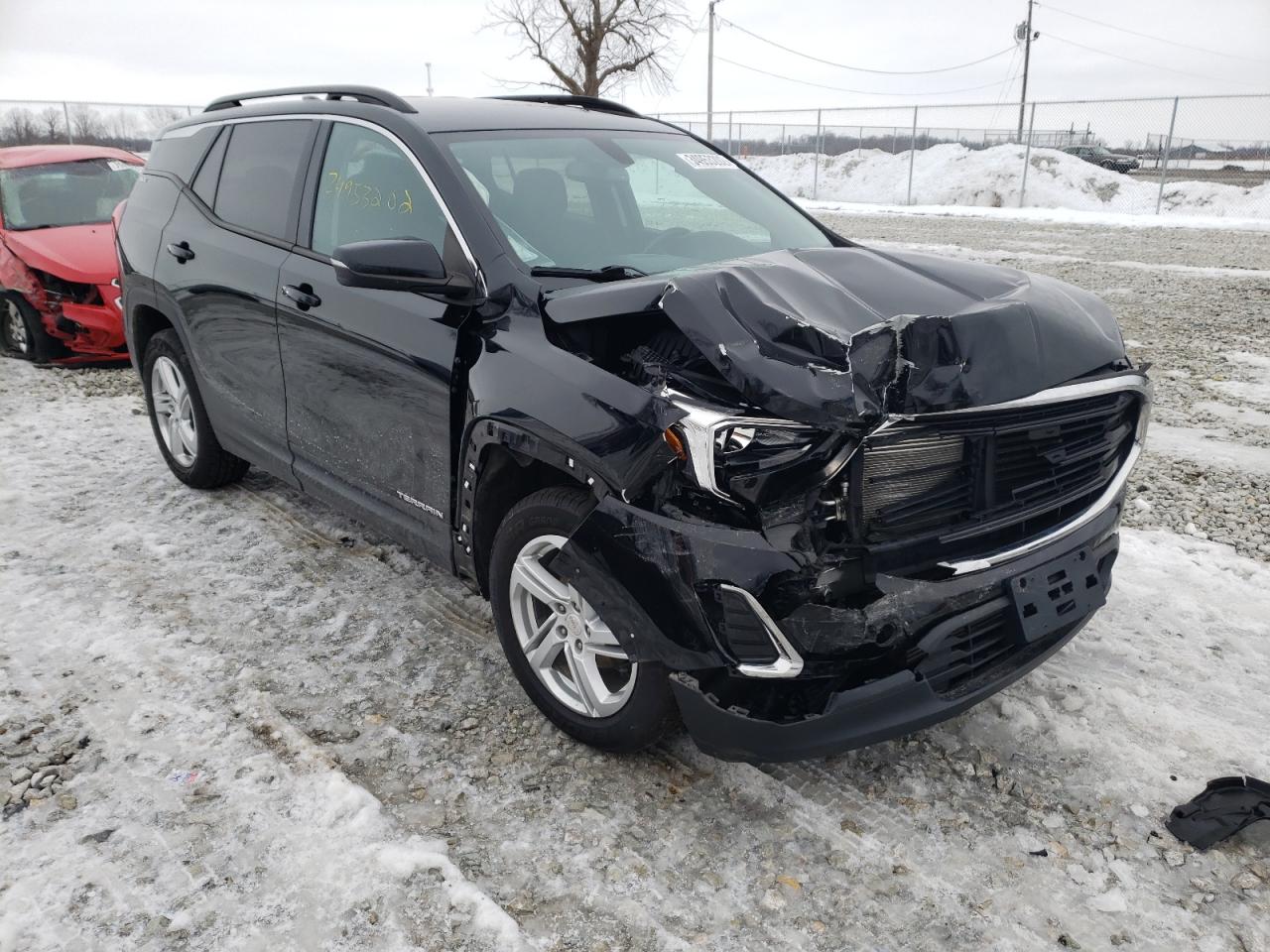 GMC TERRAIN SL 2018 with VIN 3GKALTEV3JL315806 - Photo from auction