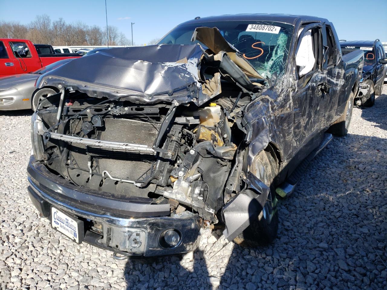 Photo 2 from auction – 2014 FORD F150 SUPER with VIN 1FTFX1EF1EFA36728