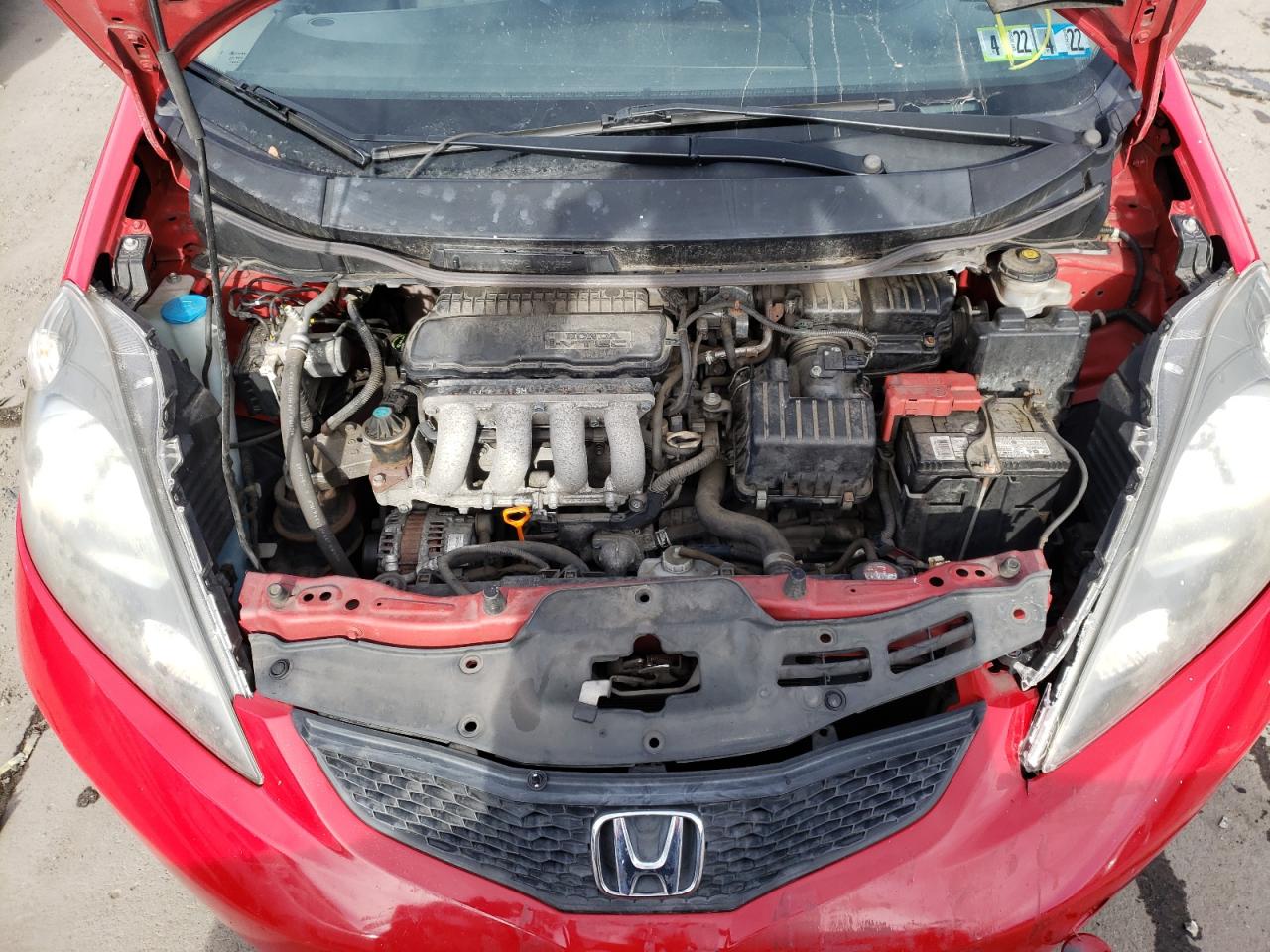 Photo 7 from auction – 2012 HONDA FIT with VIN JHMGE8H30CS008541