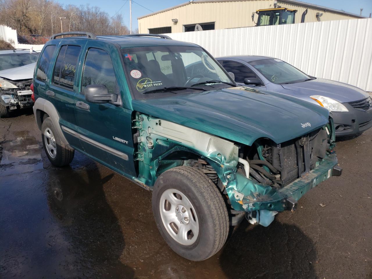 JEEP LIBERTY SP 2004 with VIN 1J4GL48K04W138220 - Photo from auction