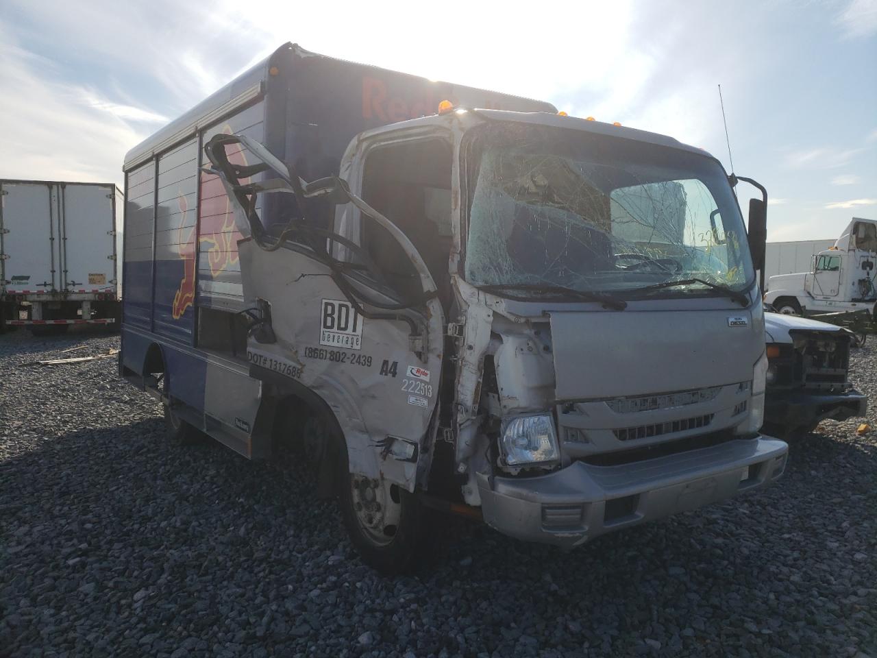 ISUZU NQR 2018 with VIN JALE5W166J7301456 - Photo from auction