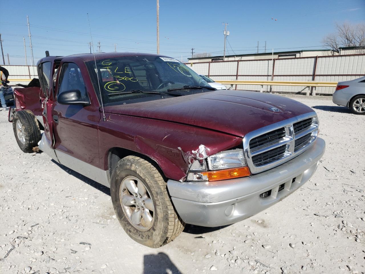 DODGE DAKOTA QUA 2003 with VIN 1D7HL48X03S137005 - Photo from auction