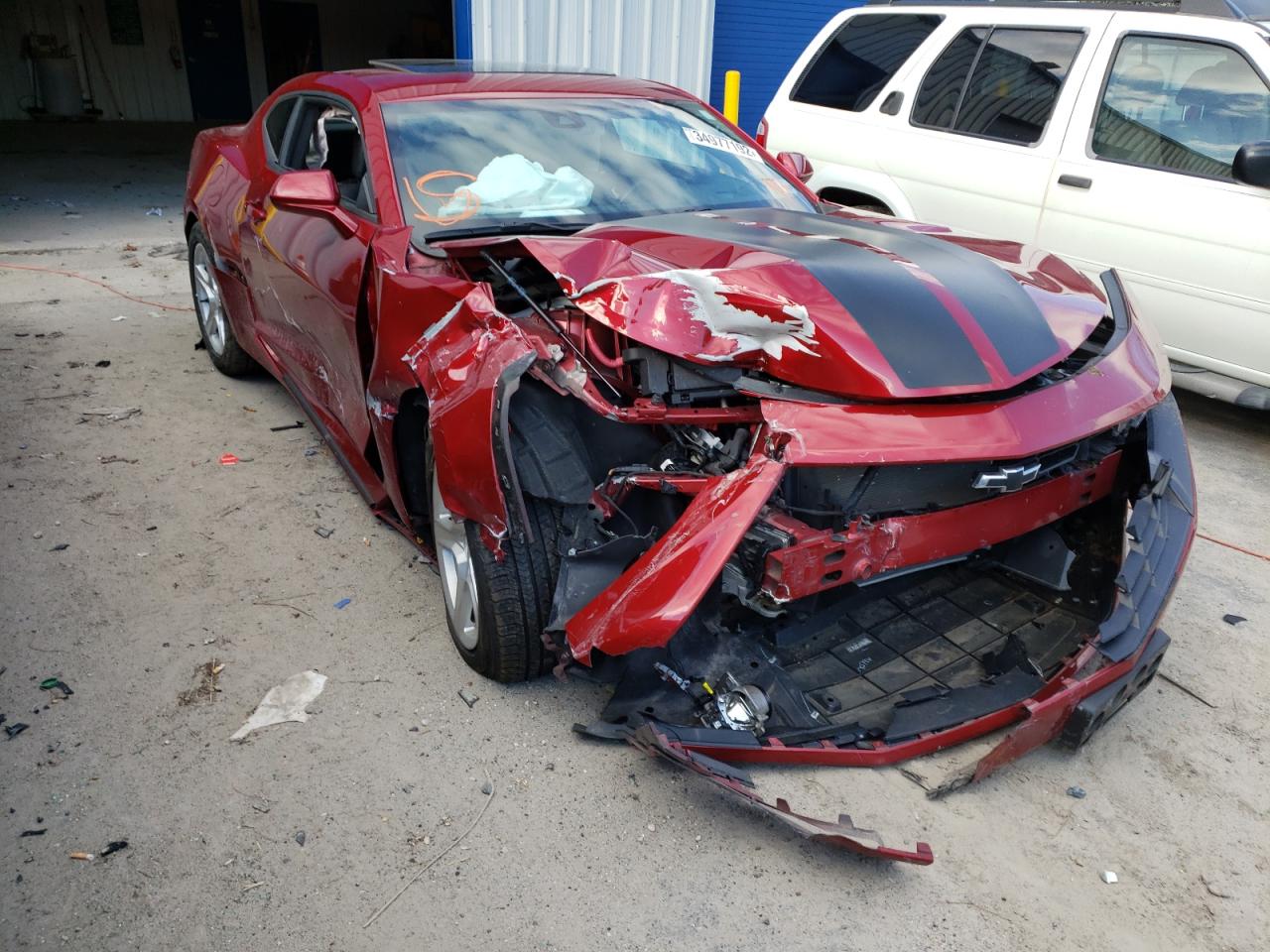 CHEVROLET CAMARO LT 2019 with VIN 1G1FD1RS2K0128664 - Photo from auction