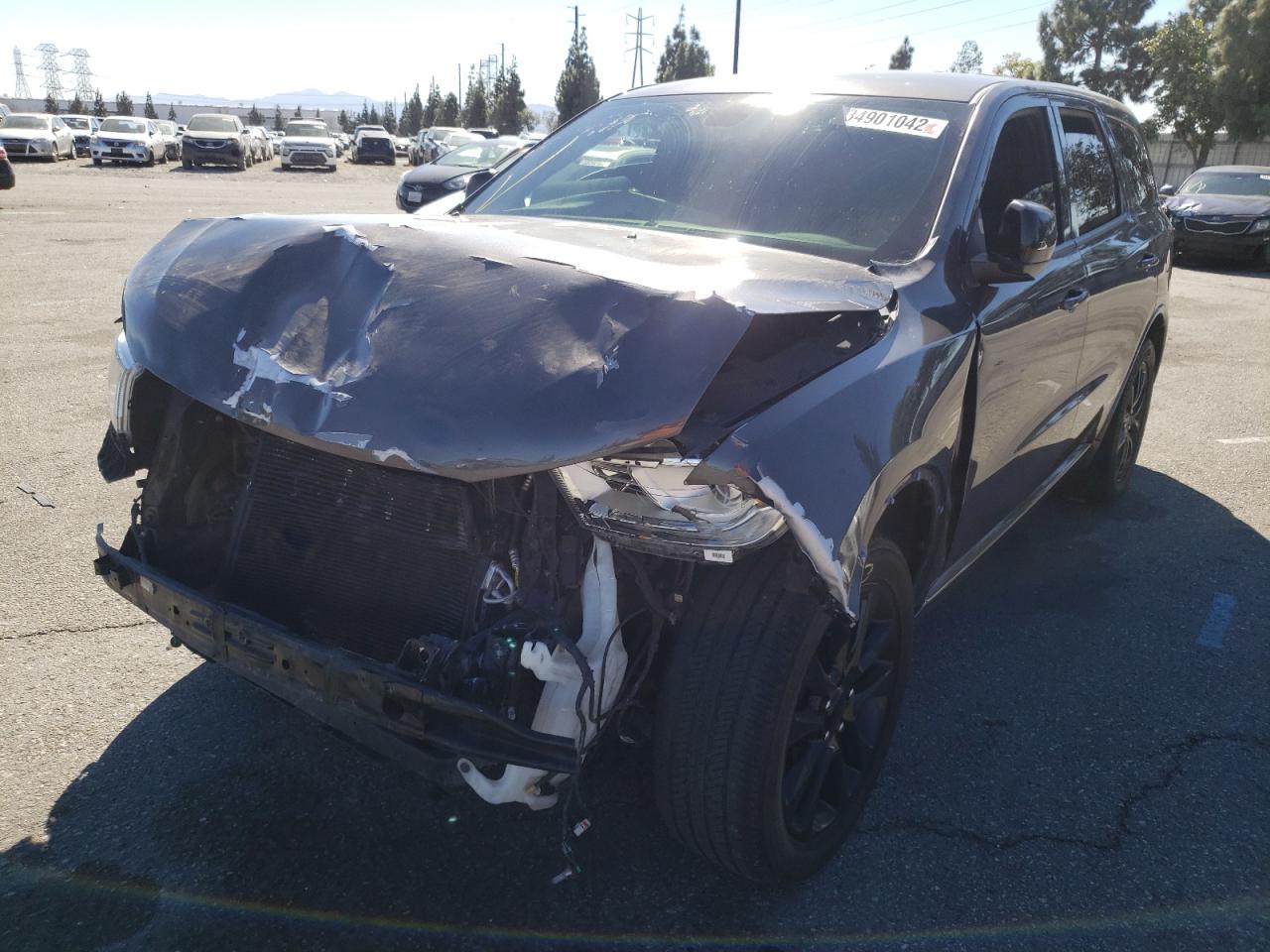 Photo 2 from auction – 2018 DODGE DURANGO SX with VIN 1C4RDHAG2JC385101