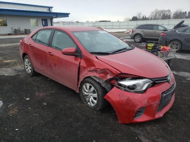 TOYOTA COROLLA L 2016 with VIN 5YFBURHE0GP557749 - Photo from auction