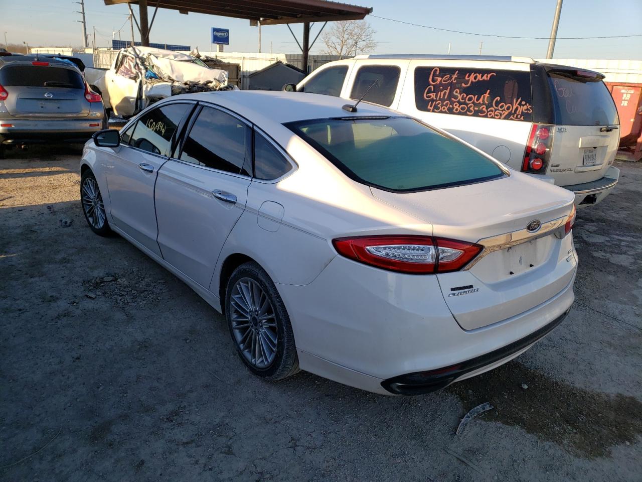 Photo 3 from auction – 2014 FORD FUSION SE with VIN 3FA6P0H99ER308676