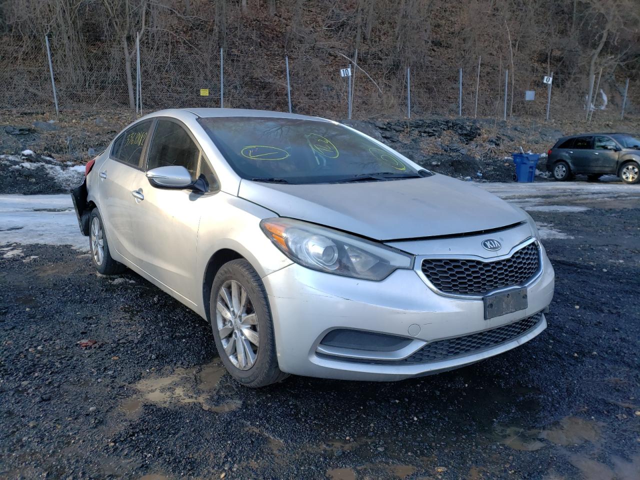 KIA FORTE LX 2014 with VIN KNAFX4A6XE5154450 - Photo from auction