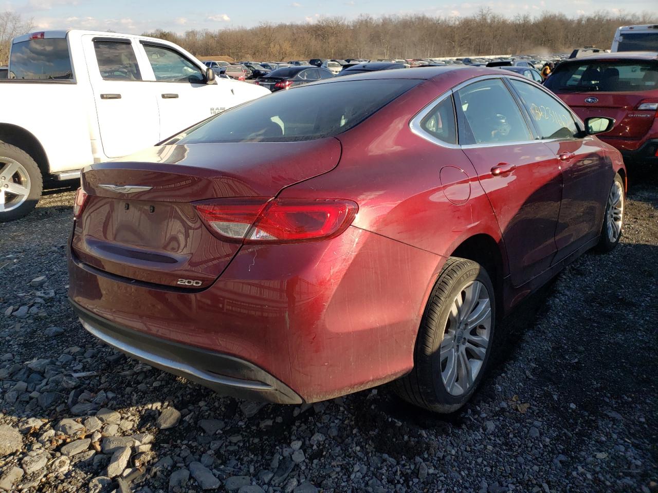 Photo 4 from auction – 2015 CHRYSLER 200 LIMITE with VIN 1C3CCCAB5FN582392