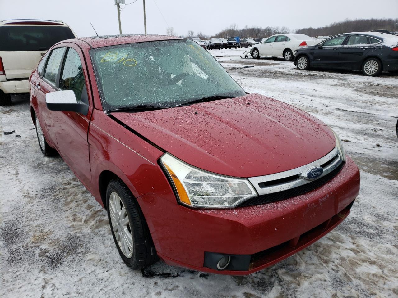 FORD FOCUS SEL 2010 with VIN 1FAHP3HNXAW195352 - Photo from auction