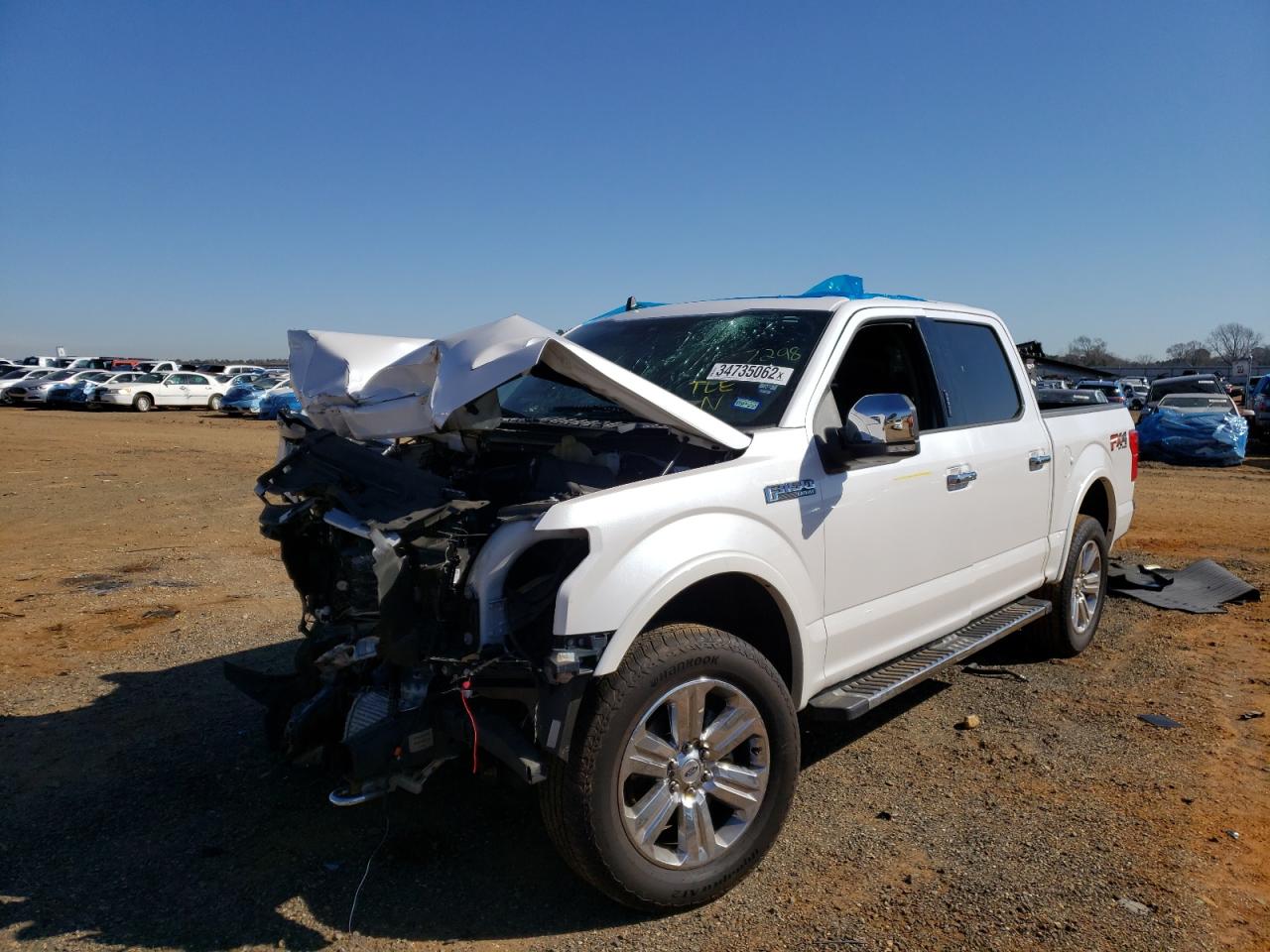 Photo 2 from auction – 2019 FORD F150 SUPER with VIN 1FTEW1E48KKE47298