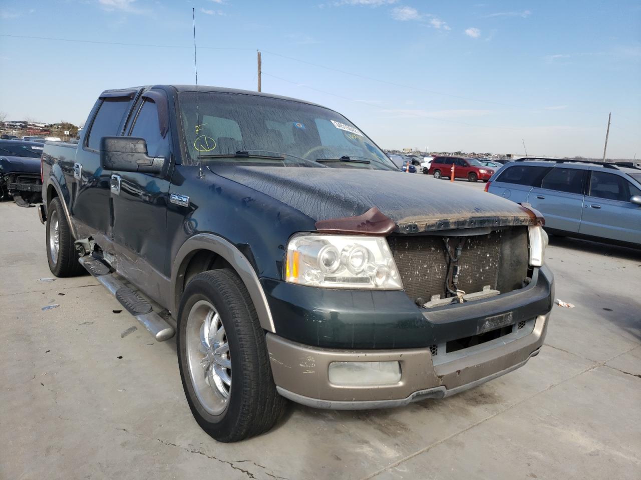 FORD F150 SUPER 2004 with VIN 1FTPW12544KC00983 - Photo from auction