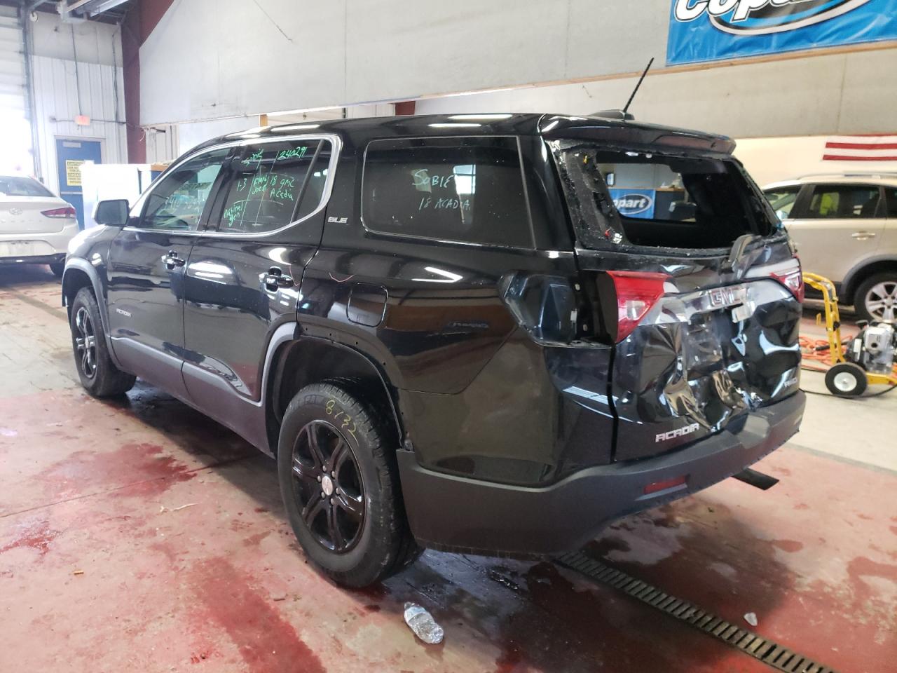 Photo 3 from auction – 2018 GMC ACADIA SLE with VIN 1GKKNRLA0JZ164370