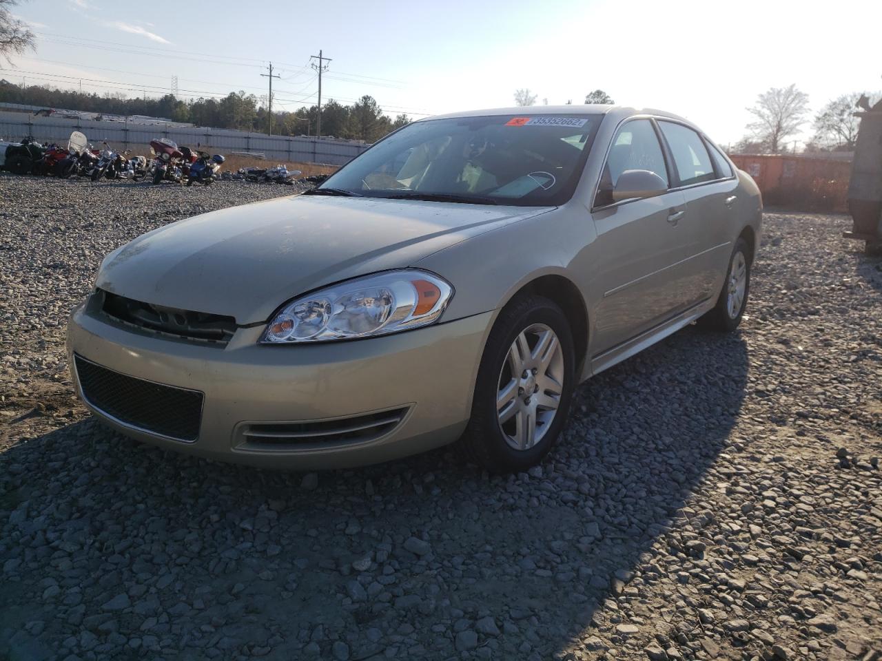 Photo 2 from auction – 2012 CHEVROLET IMPALA LT with VIN 2G1WG5E3XC1180658