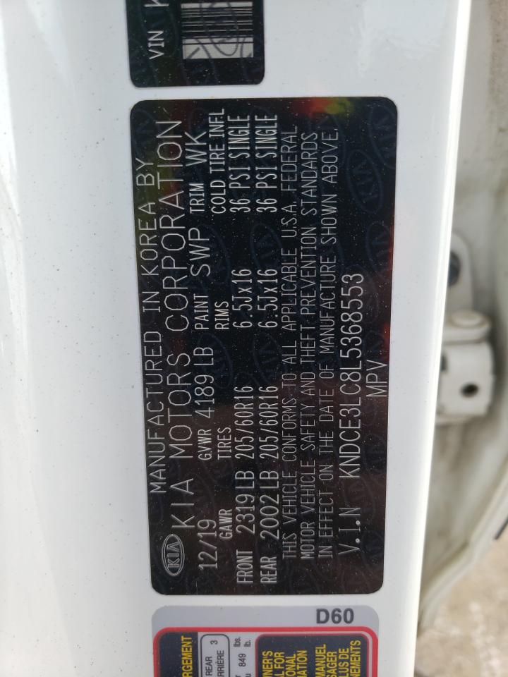 Photo 10 from auction – 2020 KIA NIRO EX PR with VIN KNDCE3LC8L5368553
