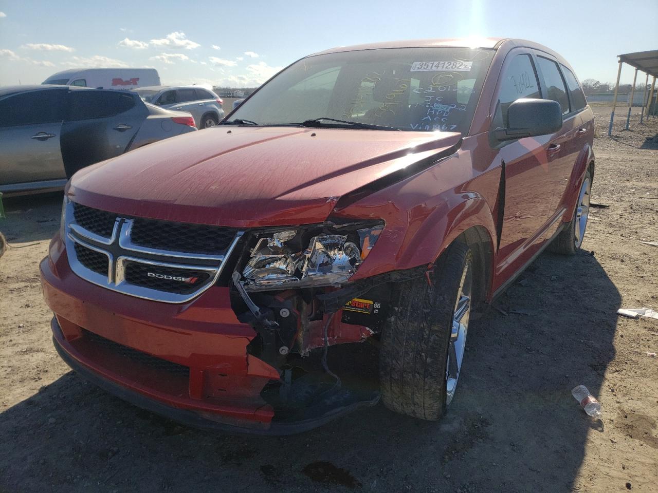 Photo 9 from auction – 2015 DODGE JOURNEY SE with VIN 3C4PDCAB6FT591967