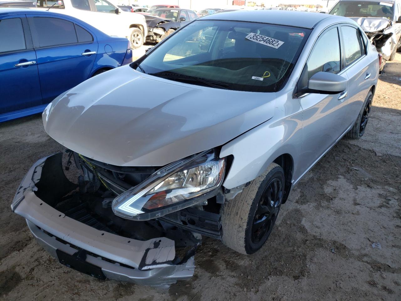 Photo 2 from auction – 2016 NISSAN SENTRA S with VIN 3N1AB7AP5GL683655