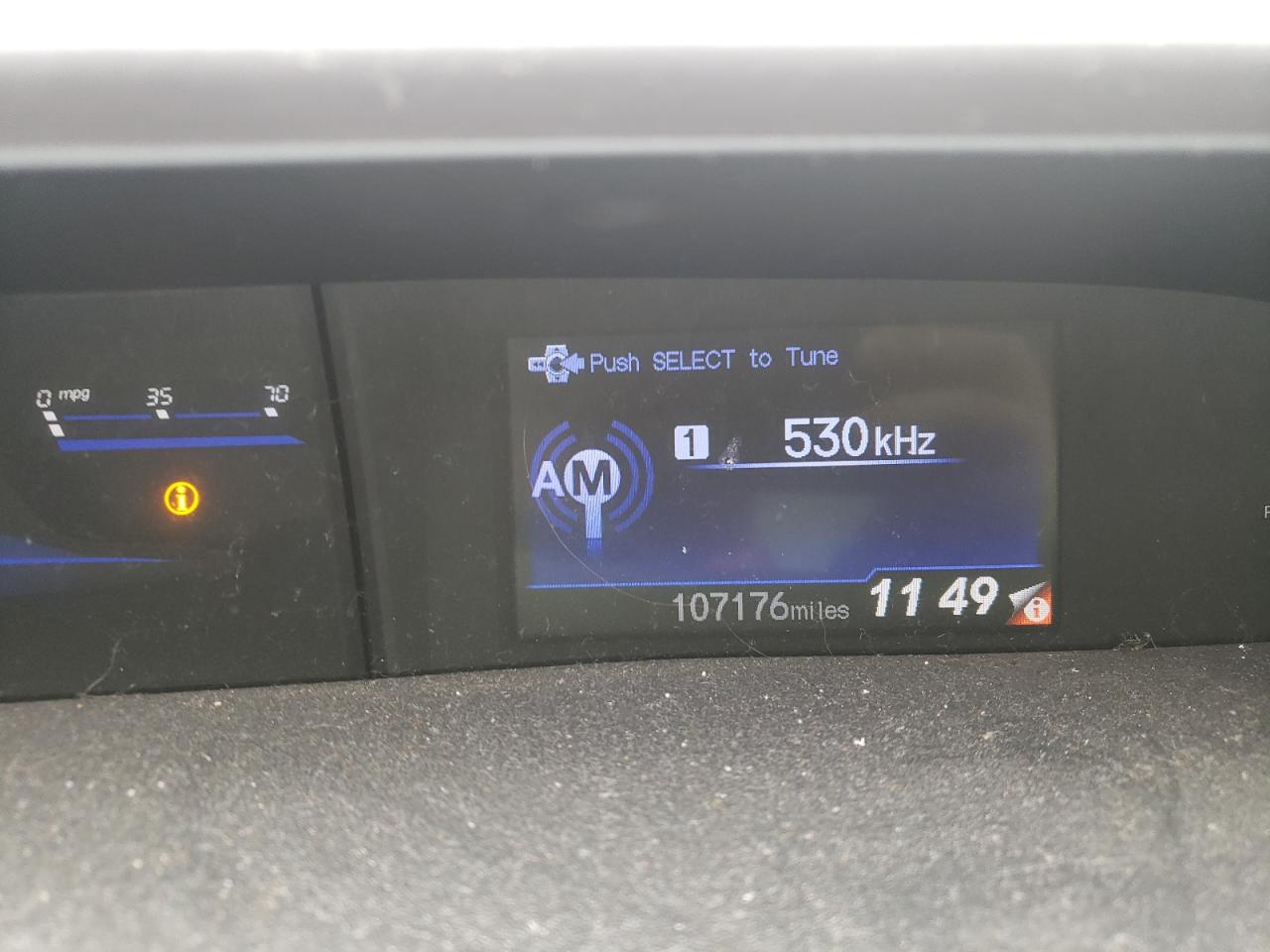 Photo 8 from auction – 2012 HONDA CIVIC LX with VIN 19XFB2F5XCE069566