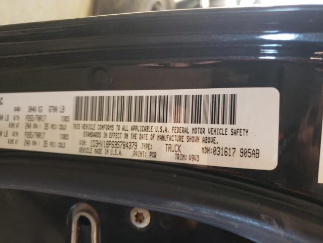 Photo 10 from auction – 2009 DODGE RAM 1500 with VIN 1D3HV18P69S784379