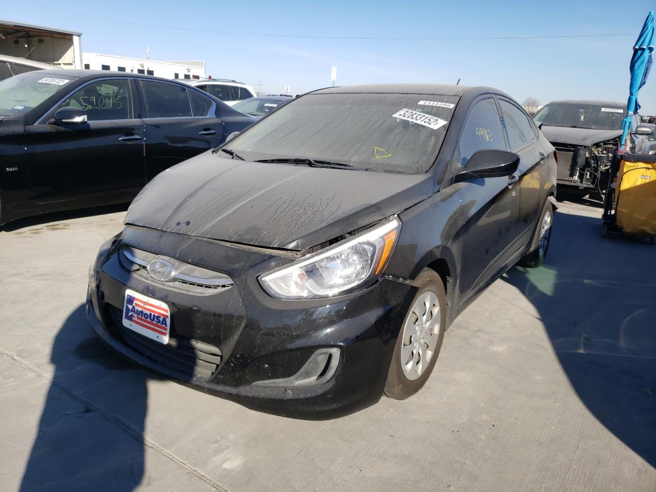 Photo 2 from auction – 2016 HYUNDAI ACCENT SE with VIN KMHCT4AE8GU115837