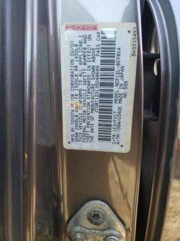 Photo 10 from auction – 2003 TOYOTA ECHO with VIN JTDBT123135048689