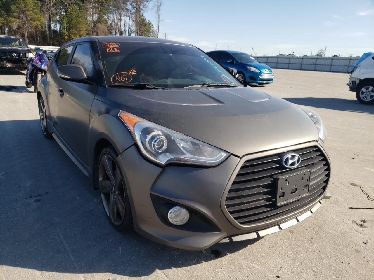 Photo 1 from auction – 2013 HYUNDAI VELOSTER T with VIN KMHTC6AE2DU176124