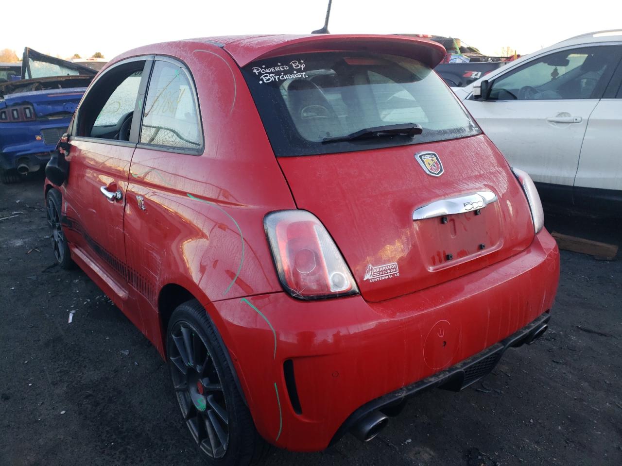Foto 3 de la subasta – 2015 FIAT 500 ABARTH con VIN 3C3CFFFH7FT500362