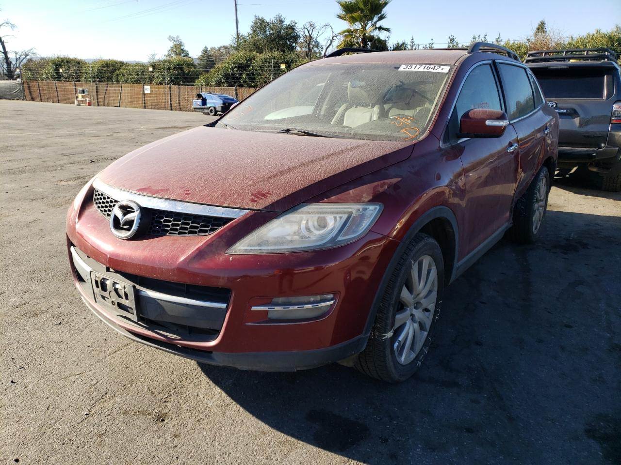 Photo 2 from auction – 2008 MAZDA CX-9 with VIN JM3TB38V480157980
