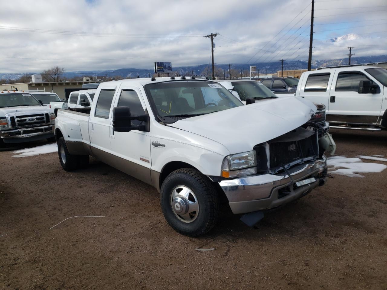 FORD F350 SUPER 2004 with VIN 1FTWW32PX4EB08669 - Photo from auction