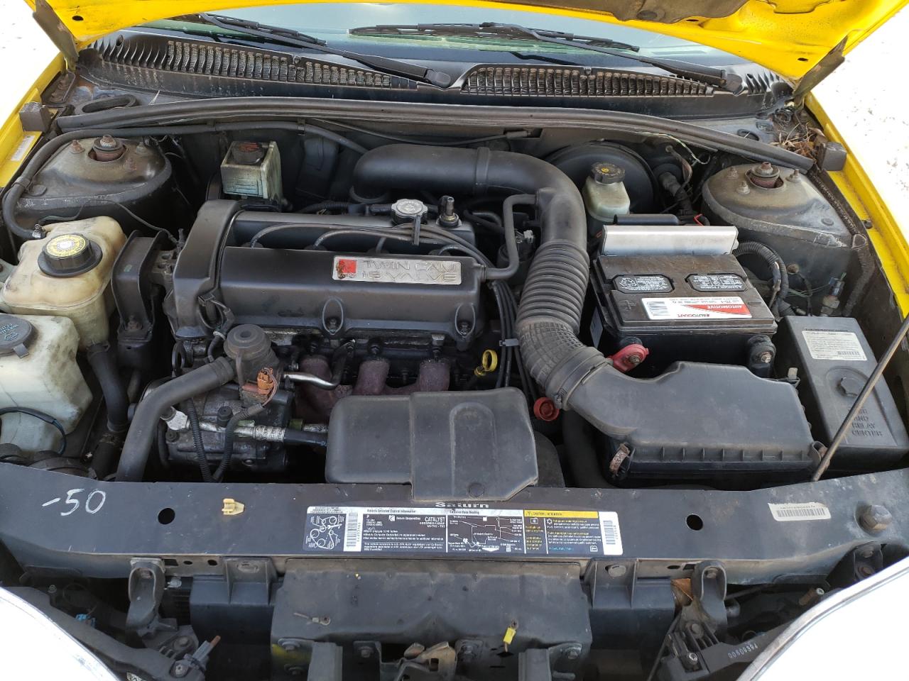 Photo 7 from auction – 2001 SATURN SC2 with VIN 1G8ZY12741Z316640