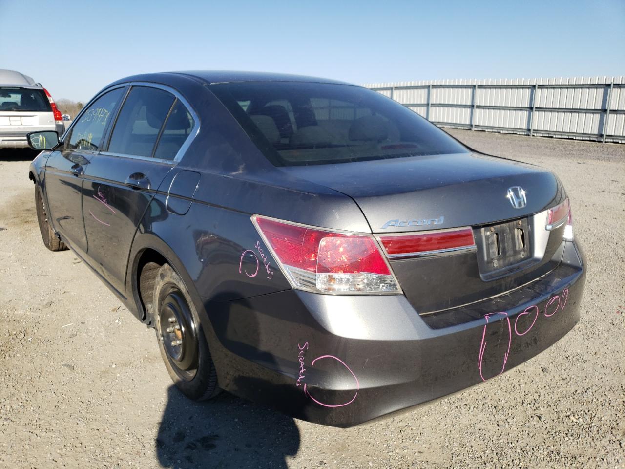 Photo 3 from auction – 2012 HONDA ACCORD LX with VIN 1HGCP2F34CA176233
