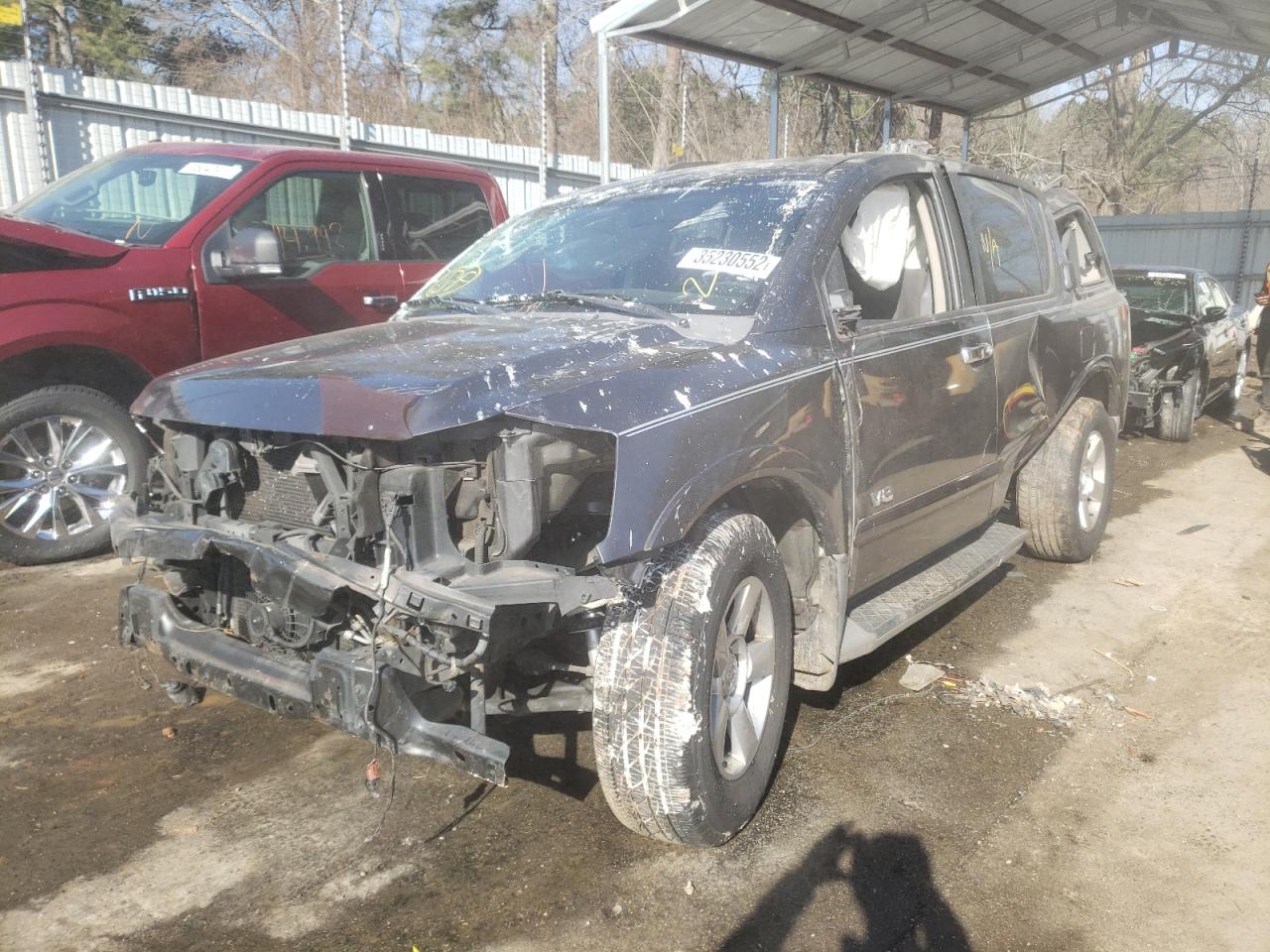 Photo 2 from auction – 2008 NISSAN ARMADA SE with VIN 5N1BA08D48N607347