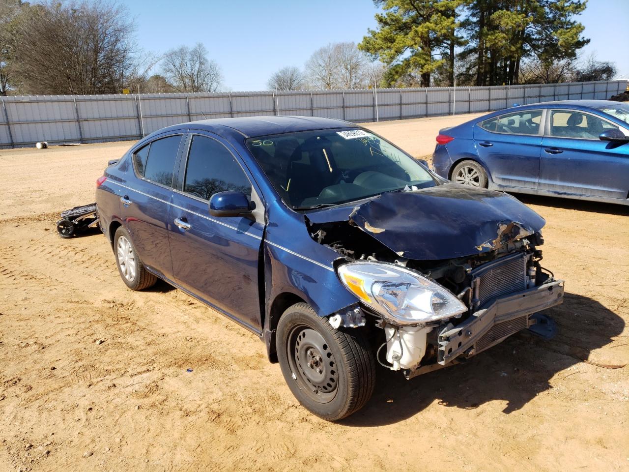 NISSAN VERSA S 2014 with VIN 3N1CN7AP6EK443954 - Photo from auction