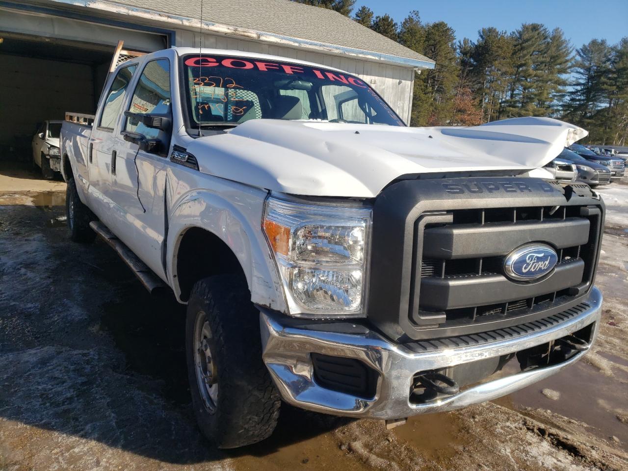 FORD F350 SUPER 2011 with VIN 1FT8W3B68BEC78736 - Photo from auction