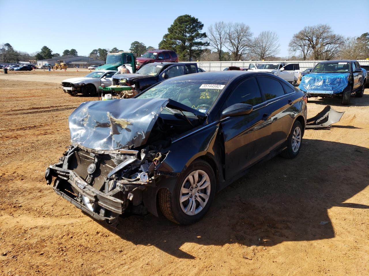 Photo 2 from auction – 2011 HYUNDAI SONATA GLS with VIN 5NPEB4AC9BH043449