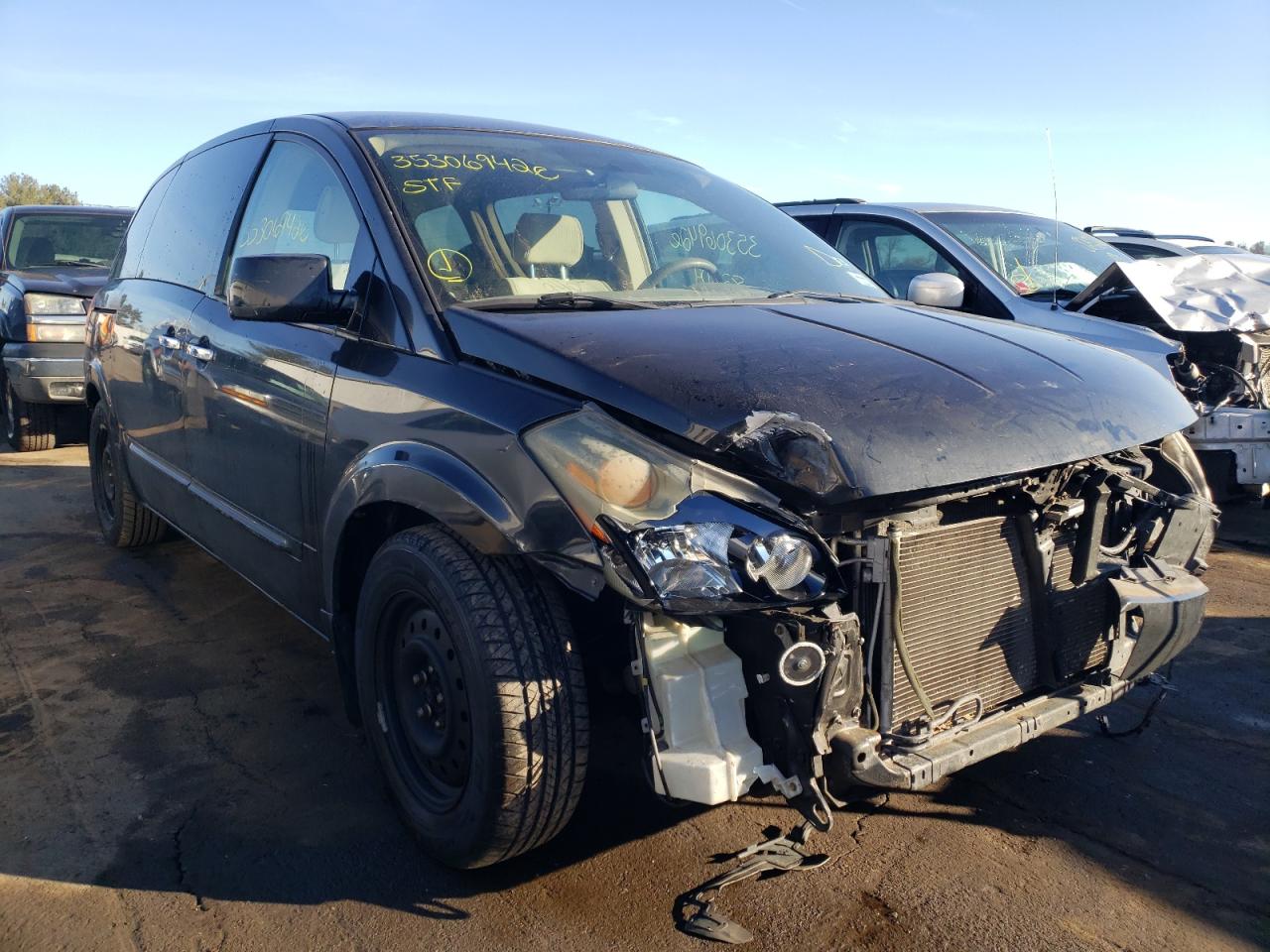 Photo 1 from auction – 2007 NISSAN QUEST S with VIN 5N1BV28U97N101964